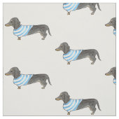Dackel-Gewebe Stoff (Muster)
