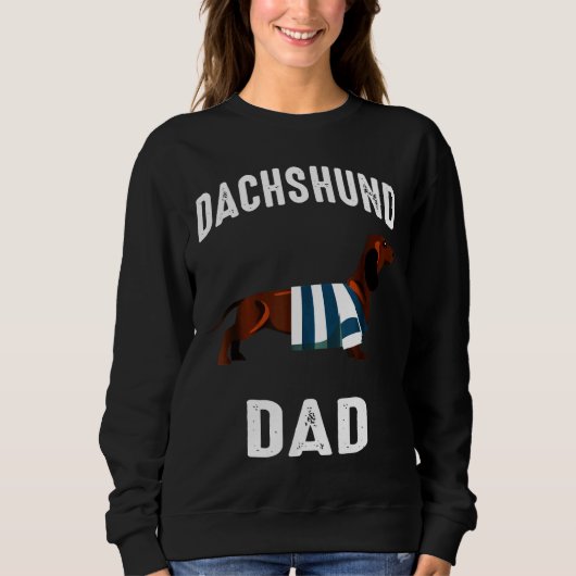Dackel Gif für Hunde Sweatshirt (Vorderseite)