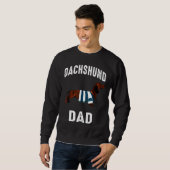 Dackel Gif für Hunde Sweatshirt (Vorne ganz)