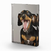 Dackel Ging Dackel Geburtstagspender Fotoblock (Rechts)