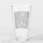 Dackel Glas (Rückseite)