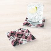 DACKEL GLASUNTERSETZER (Schrägansicht)