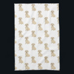 Dackel (glatt, creme) geschirrtuch<br><div class="desc">Ich Liebe dieses süße Muster einer glatten cremefarbenen Dackel Hund Aquarell-Illustration, weil es klassisch genug ist, als neutrale, aber Pop als eigenständiges Stück zu dienen! Es ist die perfekte Ergänzung zu jedem Familienzimmer, Kinderzimmer, Büro, oder sogar der Männerhöhle! Für die süßesten Geschenke, fügen Sie mehr passende Artikel aus der Sammlung!...</div>