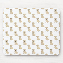 Dackel (glatt, creme) mousepad