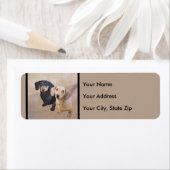 Dackel (glatt) Gemälde - Originale Hundekunst (Insitu)