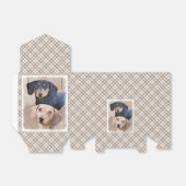 Dackel (glatt) Gemälde - Originale Hundekunst Geschenkschachtel (Ungefaltet)