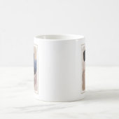 Dackel (glatt) Gemälde - Originale Hundekunst Kaffeetasse (Mittel)