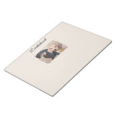Dackel (glatt) Gemälde - Originale Hundekunst Notizblock (angewinkelt)