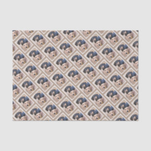 Dackel (glatt) Gemälde - Originale Hundekunst Seidenpapier