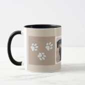 Dackel (glatt) Gemälde - Originale Hundekunst Tasse (Links)