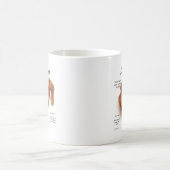 Dackel (glatt) Historiendesign Kaffeetasse (Mittel)