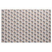 Dackel (glatte) Malerei - Original Hundekunst Stoff (Yard (91,4 cm))