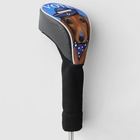 Dackel Golf Headcover (angewinkelt)