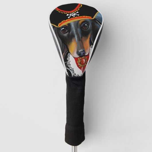 DACKEL GOLF HEADCOVER (Vorderseite)