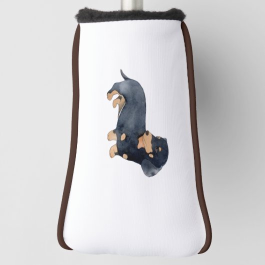 Dackel Golf Headcover (Rotieren 90)