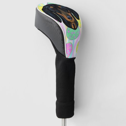 DACKEL GOLF HEADCOVER (angewinkelt)