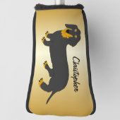 Dackel Golf Headcover (Rotieren 90)