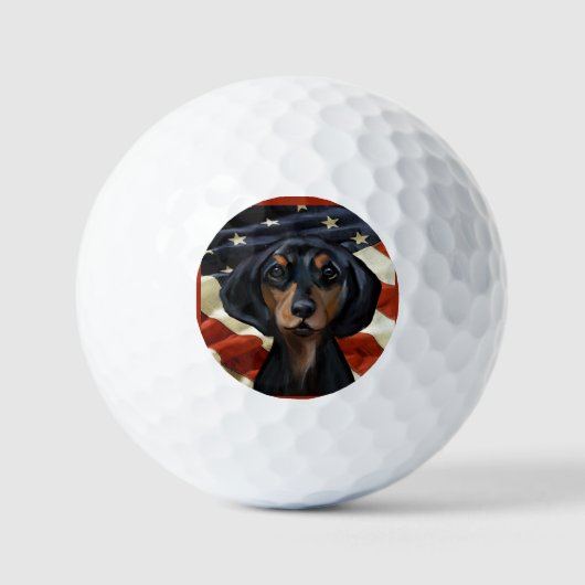 DACKEL GOLFBALL (Vorderseite)