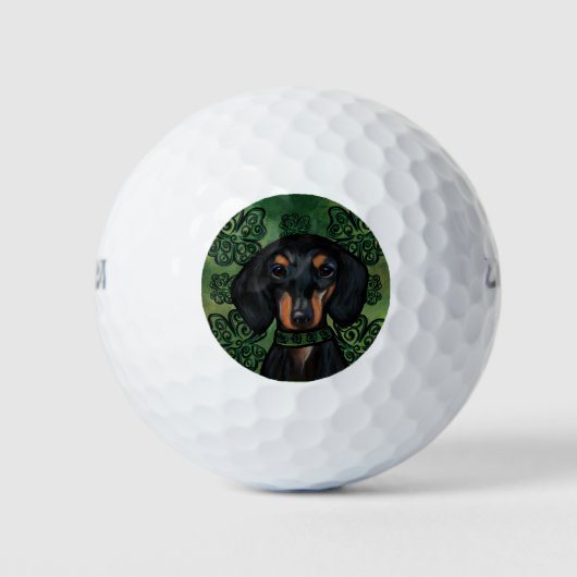 DACKEL GOLFBALL (Vorderseite)