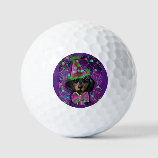 Dackel Golfball (Vorderseite)