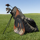 DACKEL GOLFHANDTUCH (Gras)