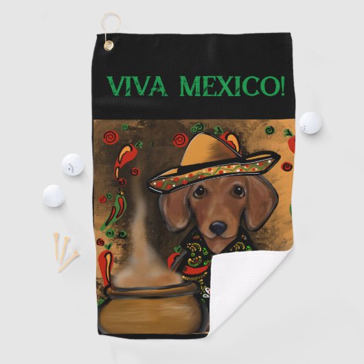 Dackel Golfhandtuch (Insitu)