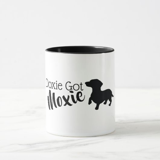Dackel Got Moxie Classic Tasse (Zentrum)