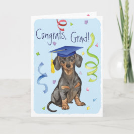 Dackel Graduate Karte