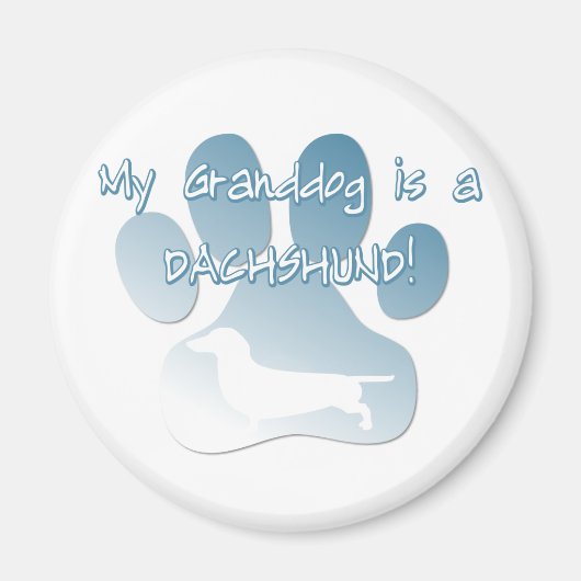 Dackel Granddog Magnet (Vorne)
