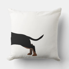 Dackel Grundzucht für individuelle Anforderungen Kissen