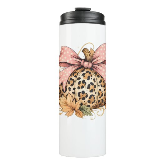 Dackel Hallo Herbstleaf Fall für Hund Lover Cla Thermosbecher (Vorderseite)