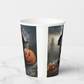Dackel Halloween Beängstigend Pappbecher (Rechts)