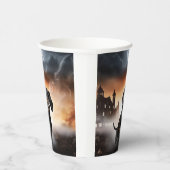 Dackel Halloween Beängstigend Pappbecher (Rechts)