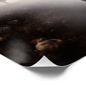 Dackel Halloween Beängstigend Poster (Ecke)