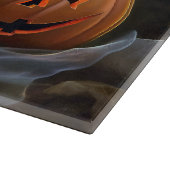 Dackel Halloween Beängstigend Schneidebrett (Ecke)