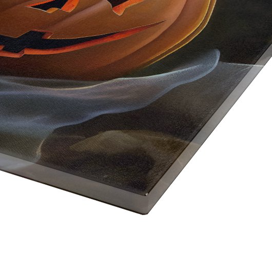 Dackel Halloween Beängstigend Schneidebrett (Ecke)