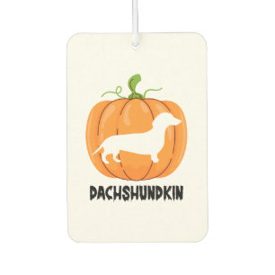 Dackel Halloween Hund Autolufterfrischer