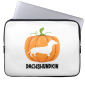 Dackel Halloween Hund Laptopschutzhülle (Vorderseite)