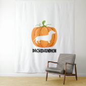 Dackel Halloween Hund Wandteppich (Beispiel)