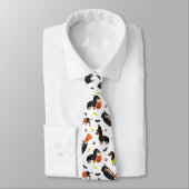 Dackel Halloween Neck Tie Krawatte (Gebunden)