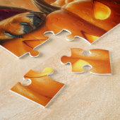 Dackel Halloween Puzzle (Seite)