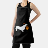 (Dackel Halloween) Schürze (InSitu)
