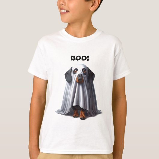 Dackel Halloween Shirt (Vorderseite)