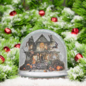 Dackel Halloween Snow Globe Schneekugeln (Weihnachten)