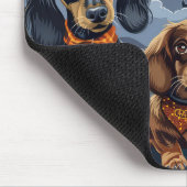 Dackel Halloween Spooky Mousepad (Ecke)