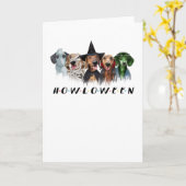 Dackel halloween T - Shirt halloween Karte (Gelbe Blume)