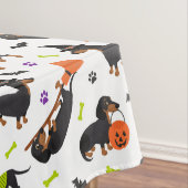 Dackel Halloween Tablecloth Tischdecke (Beispiel)