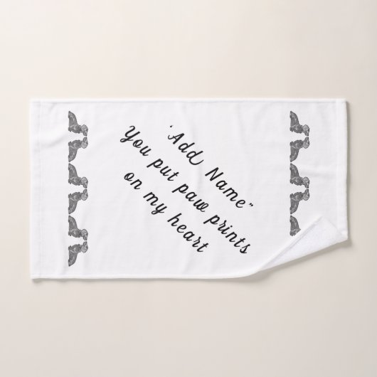 Dackel Handtuch (Handtuch)