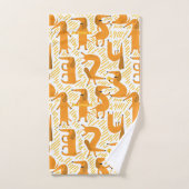 Dackel Handtuch Set Dackel Hund Badezimmer Dekorat (Handtuch)