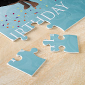 Dackel Happy Birthday Design Puzzle (Seite)